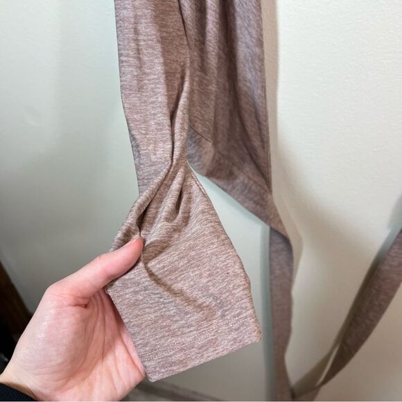 Outdoor Voices Tan Wrap Sweater - Picture 7 of 9